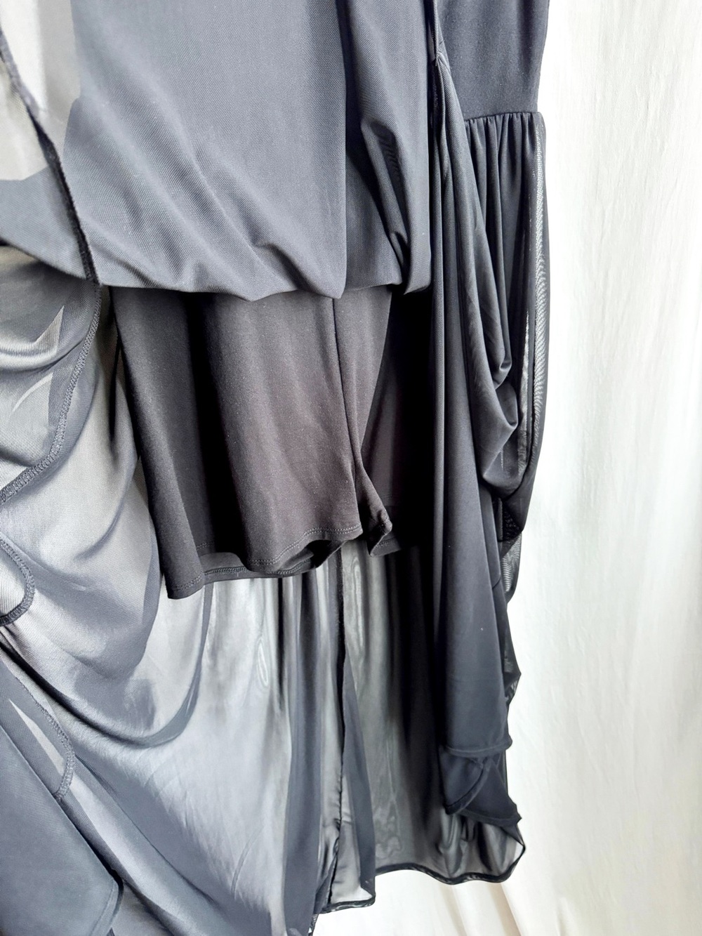 Midnight Hour Maxi Mesh Romper - Picture 6 of 7